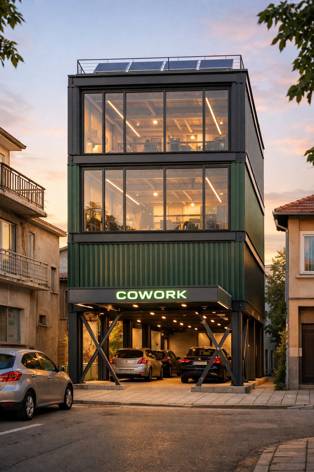 Фасада — залез