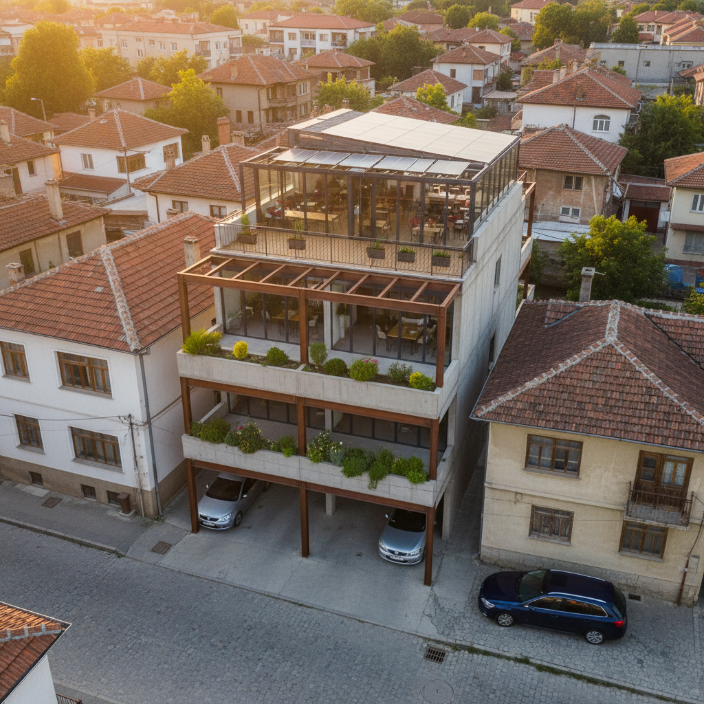 Поглед отгоре — AI render